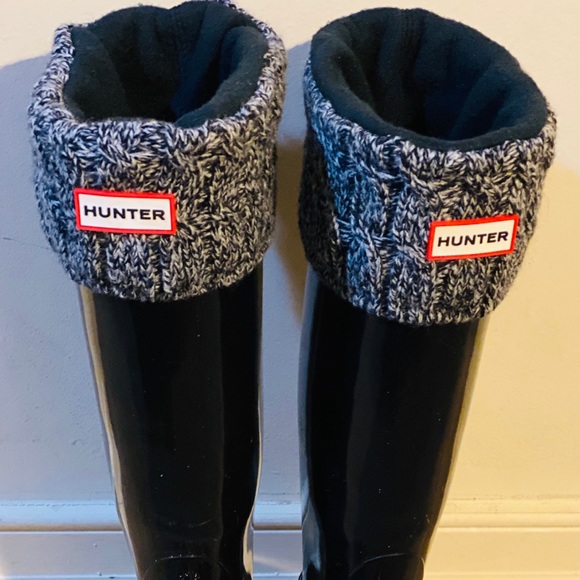 Hunter Rain Boots with Socks - Picture 3 of 6